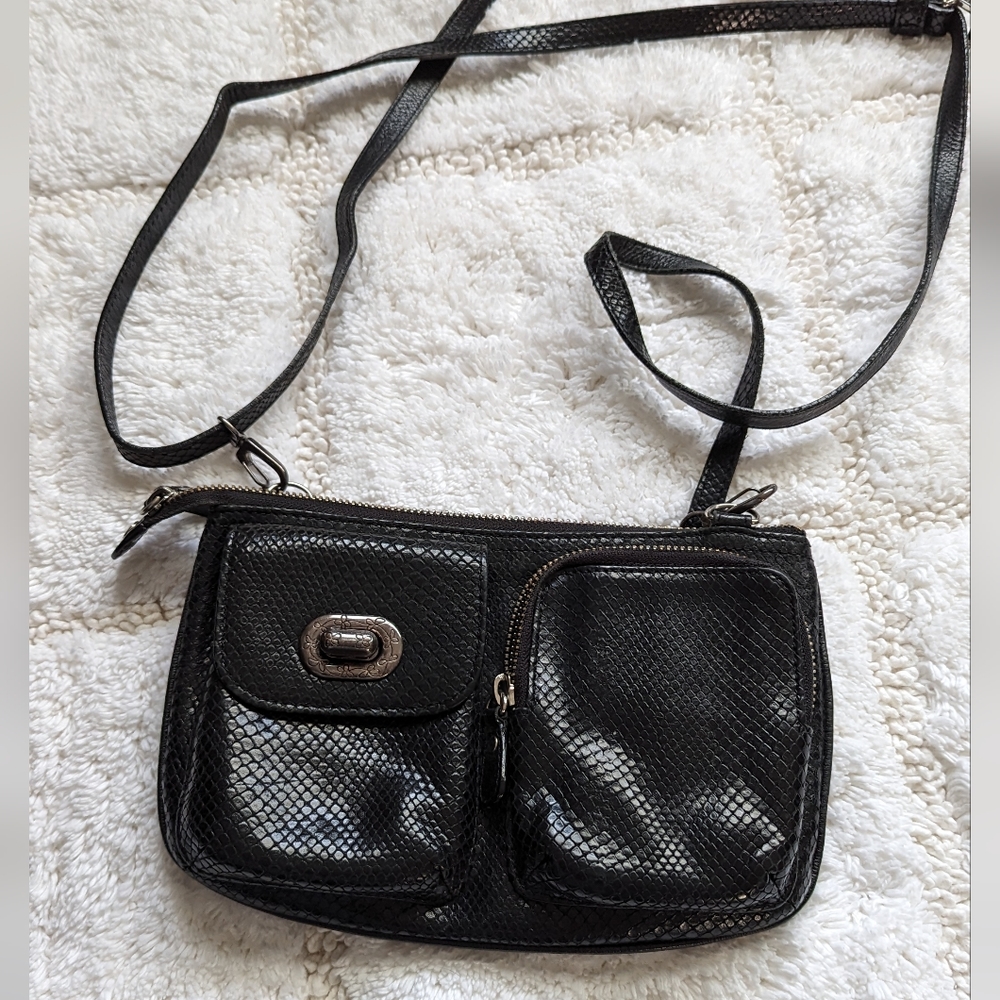 Brighton Diva Daisy Utility Pouch Crossbody Purse